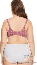 LIQQY Women's Plus Size Underwire Bra Cushioned Straps Full Coverage Back T-Shirt Bra (42B-54DDD)