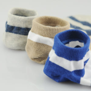 Men’s Striped Cotton Print Ankle Socks Active Lightweight Running Socks 5/Pairs