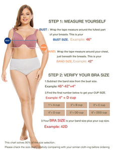 Avenue Body  Women's Plus Size Back Smoother Bra - Beige - 54ddd
