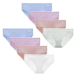 Enchanting Lace Hipster Panty 8 Pack