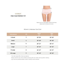 LIQQY Women's 4 Pack Cotton Lace Coverage Seamless Brief Hipster Panty Underwear